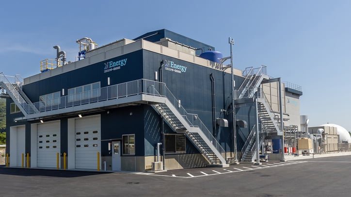 株式会社 永野商店 処理棟外観南面