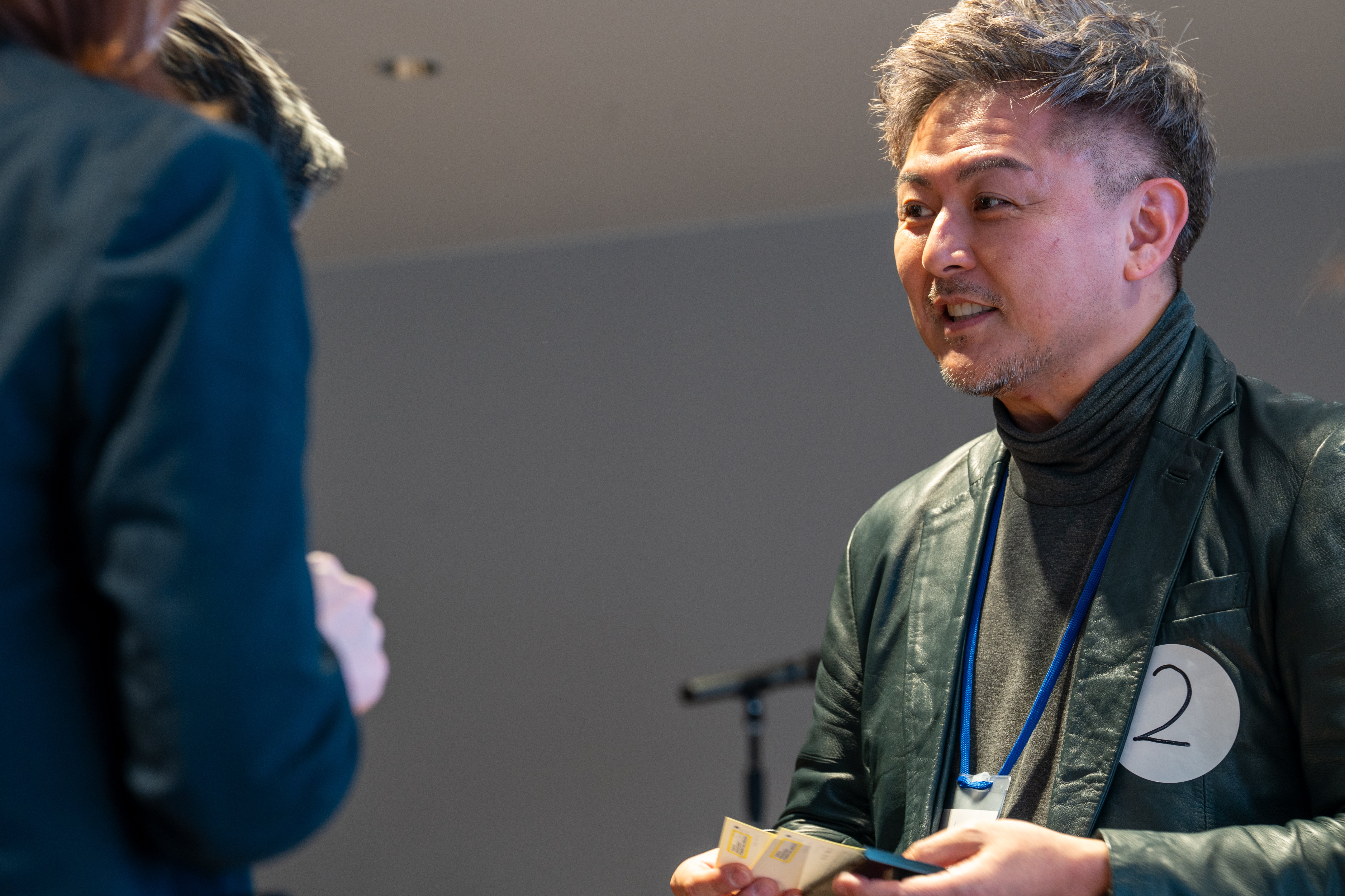 ピッチ終了後には事業者と支援者の交流促進を実施